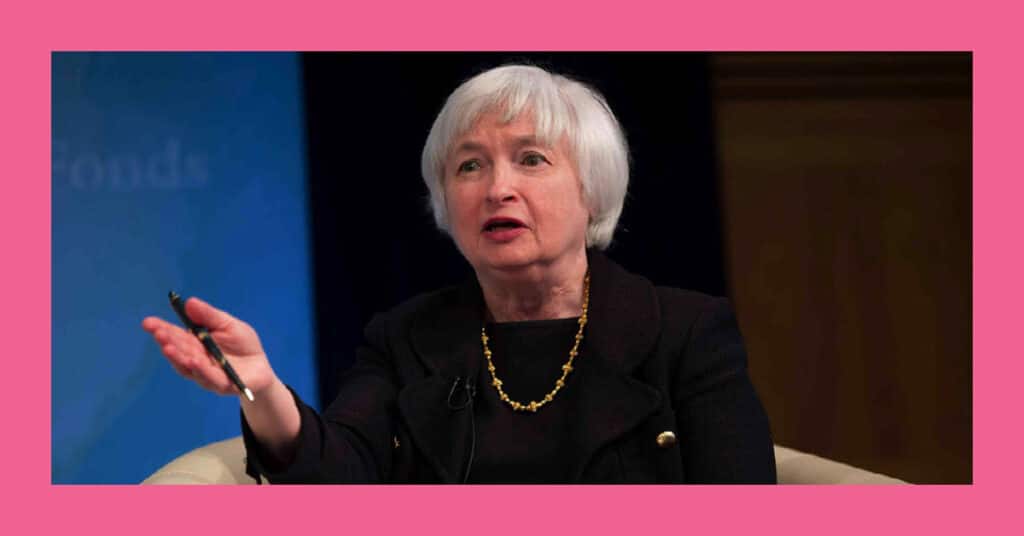 Janet Yellen Treasury Secretary