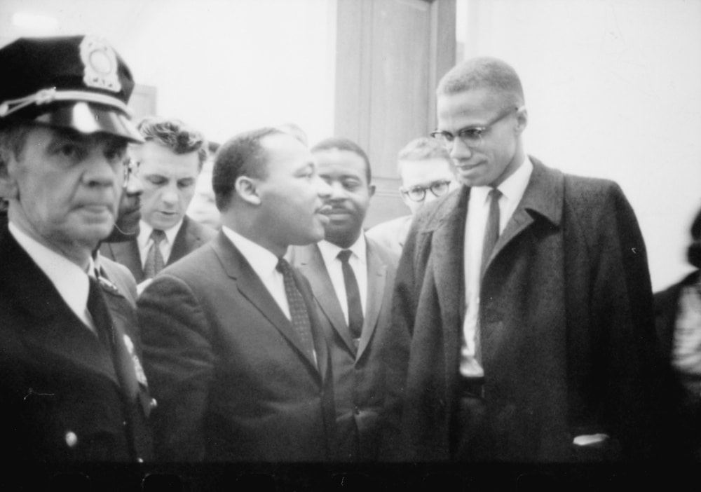 Malcolm X & Dr. Martin Luther King Jr.